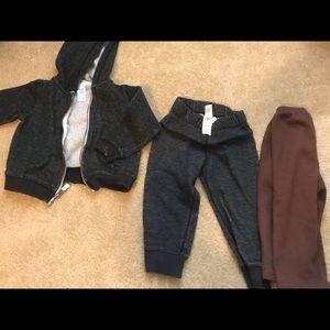 Carter’s sweats lot
